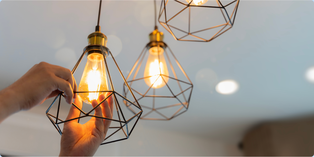 light fixture lightbulb