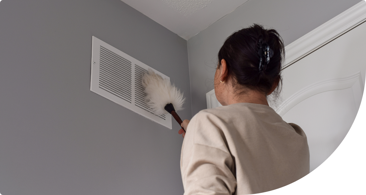 Dusting Heating Vents